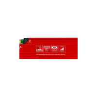 Уровень (L=100 см, 3 глазка) SOLA RED 3 100 01215301