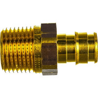 Штуцер с наружной резьбой UPONOR Q&E 16-R1/2"НР '100Ф UP 1023003