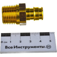 Штуцер с наружной резьбой UPONOR Q&E 16-R1/2"НР '100Ф UP 1023003