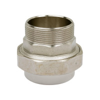 Комбинированная разъемная муфта (американка) PRO AQUA PP-R НР белая d-50 мм 2" PA21023b