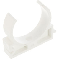 Одинарная опора PRO AQUA PP-R белая d-50 мм PA18016Pb