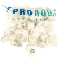 Тройник PRO AQUA PP-R белый 20 мм PA14008Pb