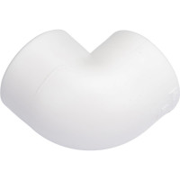 Угольник PRO AQUA PP-R 90 градусов, 25шт, белый, 25 мм PA13010Pb