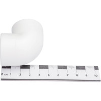 Угольник PRO AQUA PP-R 90 градусов, 25шт, белый, 25 мм PA13010Pb