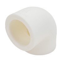 Угольник PRO AQUA PP-R 90 градусов, белый, 32 мм PA13012Pb