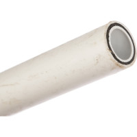Армированная стекловолокном труба PRO AQUA PP-R RUBIS SDR 7.4 Белая d-25 мм 2 м PA35210P
