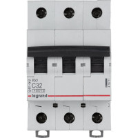 Авт.выключатель RX3 Legrand 4,5кА 32А 3П C 419711