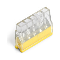 Монтажная клемма STEKKER 5-проводная для 1-жильного проводника, LD2273-205 32391