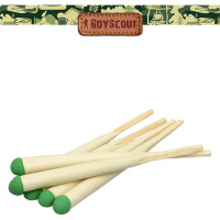 Спички BOYSCOUT Колумб 80 мм, 20 шт. не гаснут от ветра и влаги /80/20 61033
