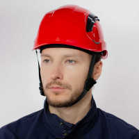 Защитная строительная каска Delta Plus GRANITE WIND, красная GRAWIROFL