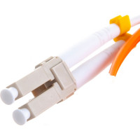 Соединительный волоконно-оптический шнур NIKOMAX оранжевый, 1м NMF-PC2M2C2-LCU-LCU-001