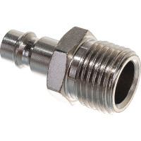 Ниппель универсальный быстросъемный 2 шт папа - внешняя резьба 1/2" STELS 57067