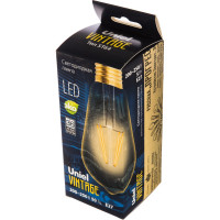 Светодиодная лампа Uniel GLV22GO Vintage. конус, золотистая колба LED-ST64-5W/GOLDEN/E27 UL-00002360