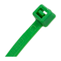 Кабельный хомут REV 300x4,8 мм, 25 шт. зеленый 08311 5