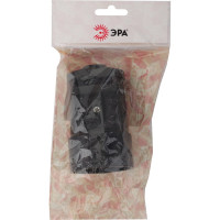 Кабельная розетка ЭРА Rx2-B Rx2 с/з прямая 16A черная Б0039683
