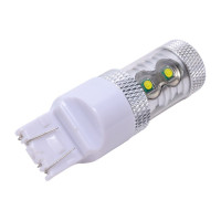 Автолампа диод SKYWAY T20 W21/5W 10 SMD диодов 1-контурная белая S08201199