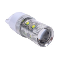 Автолампа диод SKYWAY T20 W21/5W 10 SMD диодов 1-контурная белая S08201199