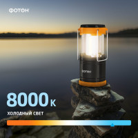 Фонарь кемпинговый светодиодный ФОТОН С-450 батарейки в комплекте () 23064