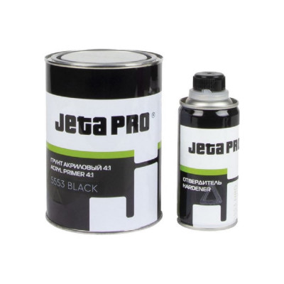 Акриловый грунт + отвердитель Jeta PRO 0.8 л 5553/1 black
