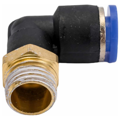 Фитинг Г- образный трубка 8 мм, резьба наружная 1/4" Pegas pneumatic 5902