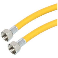 Шланг для газовых приборов Elka 1/2" х 5,0 м, в/в, ПВХ, желтый ИС.101070