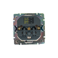 Розетка Smartbuy с заземлением и 2-мя USB 16А черная Нептун SBE-05b-16-S1-USB