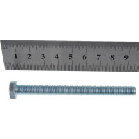 Болт полная резьба КРЕП-КОМП цинк DIN933 8х90 пр.5,8 5шт бп890мф