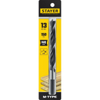 Сверло спиральное по дереву M-type Profesional (13 мм; HCS; М-образная заточка) Stayer 2942-150-13_z02