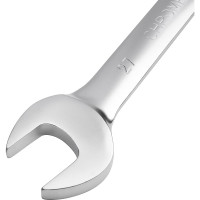 Комбинированный трещоточный ключ AV Steel 27 мм. AV-315027