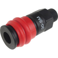 Соединитель быстросъемный композитный 3/8" внешн. резьба JTC JW1071-30SMC 599276