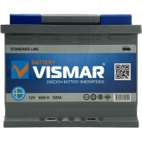 АКБ VISMAR ST 6СТ-60 N R-0 520А 242/175/190 4660003795349