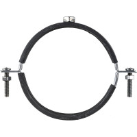 Хомут для воздуховода КРЕП-КОМП 100 мм с уплотнением 1 шт VHR100AD51