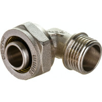 Уголок СТМ наружная резьба, 20х1/2" CLM02012