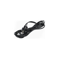 Кабель компьютер-розетка Telecom 220V, 5.0м, европейский стандарт TP021-5.0-BK