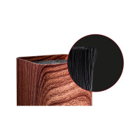 Подставка для ножей Lara универсальная квадрат Soft touch LR05-102 Wood