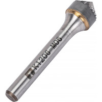 Борфреза твердосплавная зенкер 90 град. с двойной насечкой (12х6 мм; хвостовик 6 мм) ПНЕВМО-ТРЕЙД K1206-M06