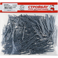 Финишные гвозди Стройбат 1,8x50 белый цинк 0,5 кг 072260