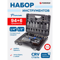 Набор инструментов Forsage 94+6пр  F-4941-5 PREMIUM(27803)