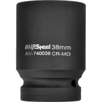 Головка ударная шестигранная (38 мм; 1DR) AV Steel AV-740038