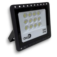 Прожектор KRASO 50W черный 6000К 4250Лм 50Вт AC195-240В 237x172x32мм PZ-50c