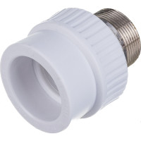 Муфта RTP PN25 комбинированная, наружная резьба, D50х1 1/2 мм под ключ 10669