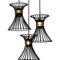 Светильник ЭЛЕТЕХ Талия 231 черн.муар НСБ 01-3х60-153 Е27 ИУ 1005404561