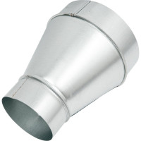 Переход оцинкованный для круглых воздуховодов 160/100 ORE 2248240003384