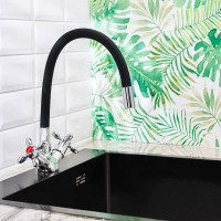 Смеситель для кухни BOOU из латуни BA5318-1F-E352A-B702