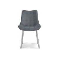 Стул на металлокаркасе Woodville hagen gray/white 15234