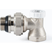 Настроечный клапан радиатора PROFACTOR угловой с уплотнением 1/2 PF RVA 378UR