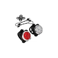 Велосипедный подзаряжаемый фонарик ZDK по USB YJ008-10