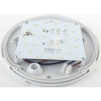 Светодиодный светильник ЭРА SPB-1-12 W IP54 12Вт 4000К 960лм круг 180х80 белый Б0036397