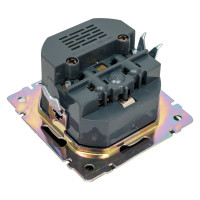 Розетка Smartbuy с заземлением и 2-мя USB 16А черная Нептун SBE-05b-16-S1-USB