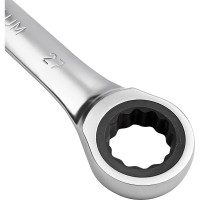 Комбинированный трещоточный ключ AV Steel 27 мм. AV-315027